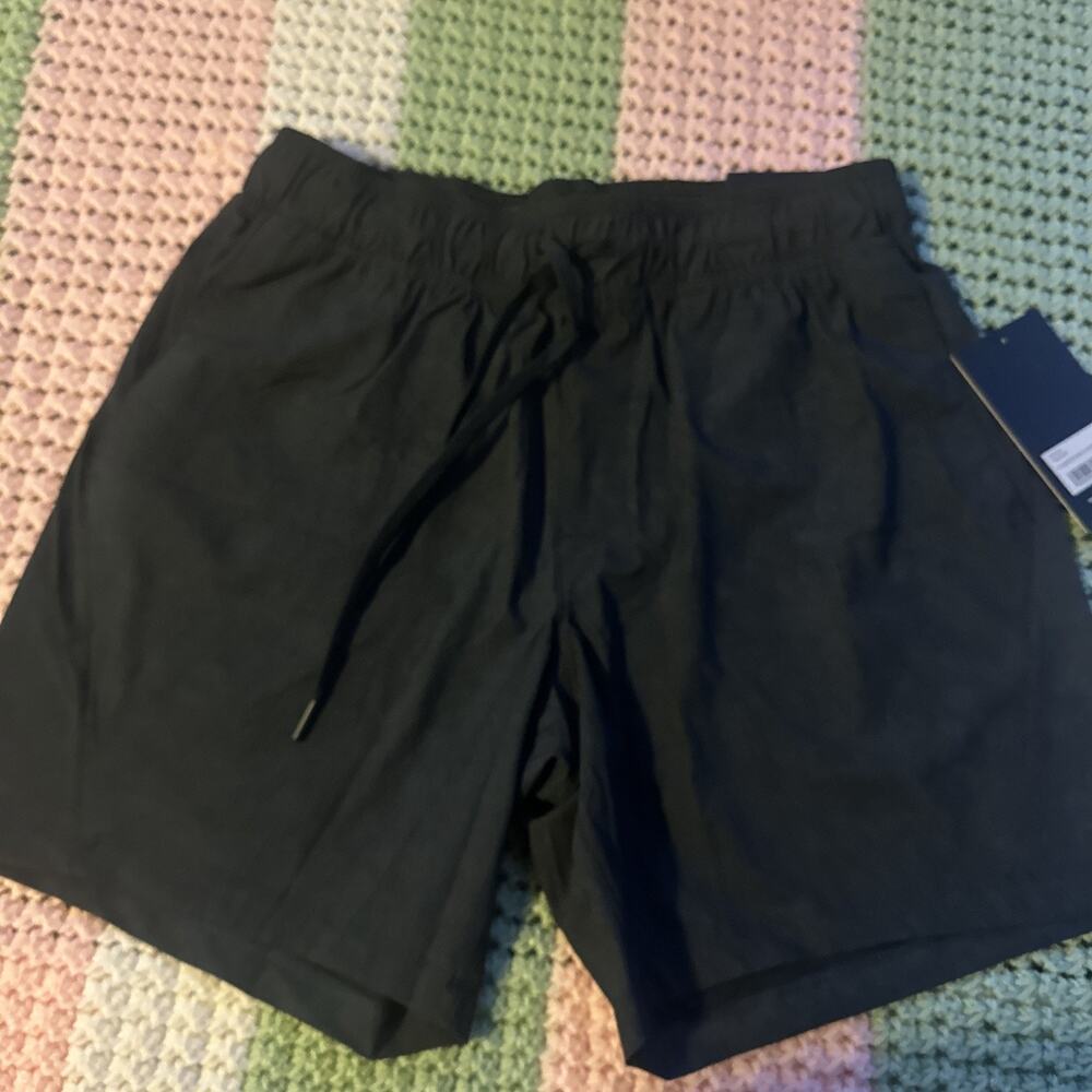 90 Degree By Reflex Washed Warp Canyon Shorts Mens XL Navy Blue Pockets New $58